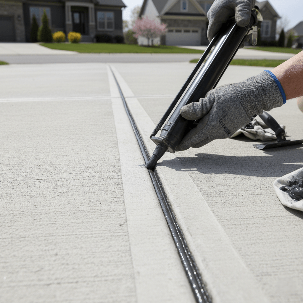 concrete driveway fairfield oh