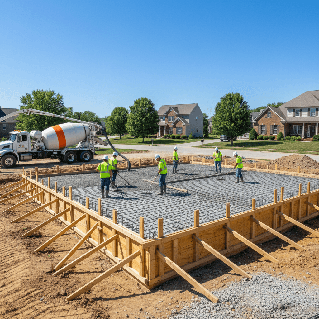 concrete foundation fairfield oh