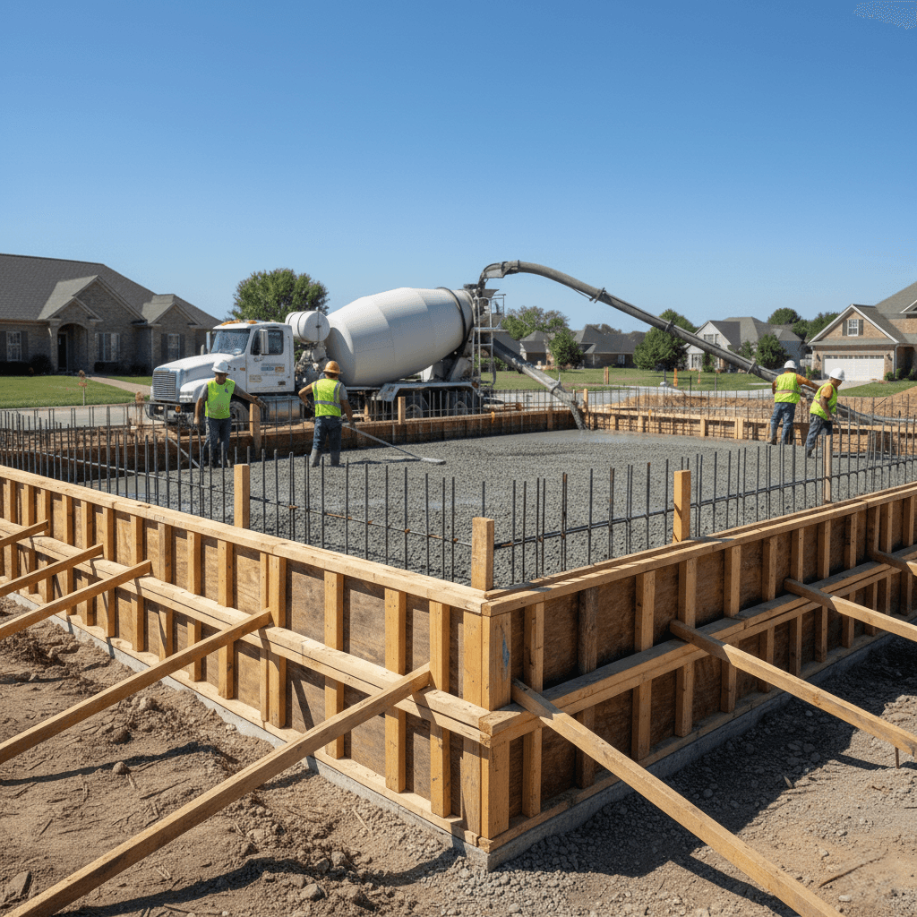 concrete foundation fairfield oh