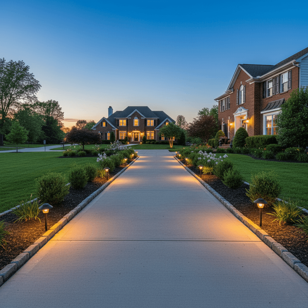 concrete walkway fairfield oh