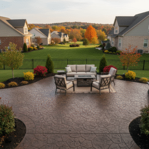 stamped concrete patio fairfield oh