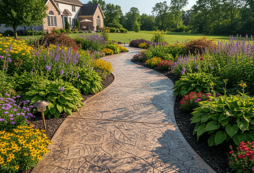 stamped concrete fairfield oh