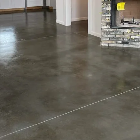 decoratibe concrete floor